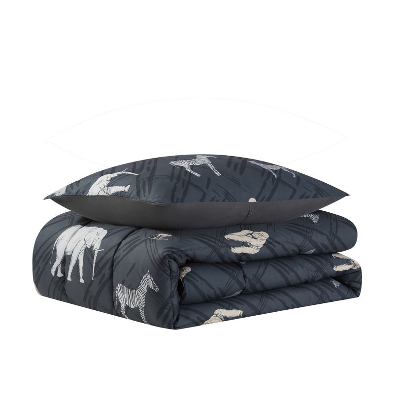Safari Jungle Kids Printed Bedding Set Includes Sheet Set by Sweet Home Collection™, 2 of 5