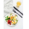 J&V TEXTILES 40-Piece Stainless Steel Flatware Silverware Set for 8 - 3 of 4