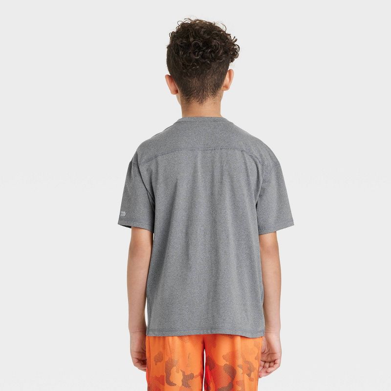 Boys' Short Sleeve Soft Stretch T-Shirt - All In Motion™, 3 of 5