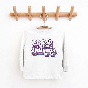 The Juniper Shop Chase Your Dreams Retro Toddler Long Sleeve Tee - 1 of 3