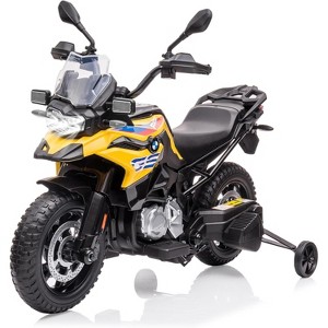 12V 7AH Ride On Motorcycle, Licensed BMW Kids Motorcycle, High/Low Speed, EVA Tire, LED Headlights, for Boys and Girls - 1 of 4