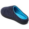 RockDove Women's Birdseye Knit Two-Tone Memory Foam Slipper - 4 of 4