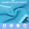 Unique Bargains Polar Fleece Stretchy Winter Running Jogging Sweatband Ear Warmer Headband - 3 of 4
