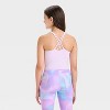 Girls' Strappy Crop Tank Top - All In Motion™ - 2 of 3