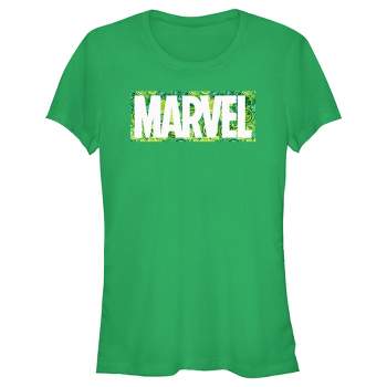 Junior's Women Marvel St. Patrick's Day Logo T-Shirt