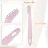 Unique Bargains ABS Stainless Steel Facial Eyebrow Razor Tool 6 Pcs - 4 of 4