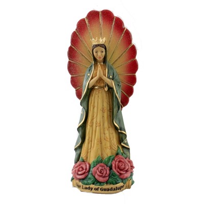 Black Art 11.5" Our Lady Of Guadalupe Mexico Marian Apparitions  -  Decorative Figurines