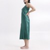 LECHERY Women's Lustrous Silky Shiny Satin Slip Dress - 2 of 4