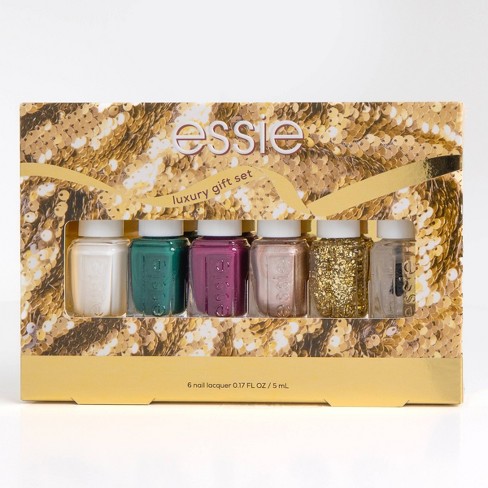 Essie Limited Polish 6pc Holiday Nail Gift - Target Set Edition 
