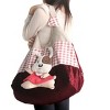 Slickblue Rabbit Cherry Canvas Tote – Spacious Shoulder Bag for Women, School, Beach, or Weekend Trips - 3 of 4