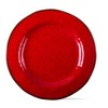 tag Veranda Melamine Dinner Plates Set of 4 Red 10.75 Inch Dishwasher Safe Dining Plates - 2 of 4