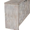 Sideboard Buffet Cabinet, Kitchen Pantry Storage Cabinet With 4 Metal Door Handles, Interior Adjustable Shelves - 4 of 4