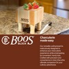 John Boos Medium Maple Wood End Grain Cutting Board for Kitchen - 4 of 4