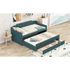Queen Size Platform Bed with Headboard, Drawers and Shelves - 4 of 4