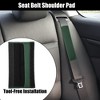 Unique Bargains Universal Faux Leather Car Seat Belt Shoulder Pad 9.25"x2.56" 2 Pcs - 2 of 4
