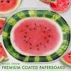 Creative Converting Slice of Summer Oval Paper Plates 24ct - 2 of 3