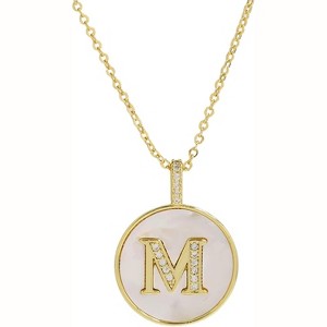 Gold Initial Necklace for Women, Personalized Letter Pendant with Gift Box for Christmas & Birthday - 1 of 4