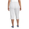 Lands' End Women's Sport Knit High Rise Elastic Waist Capri Pants - 2 of 4