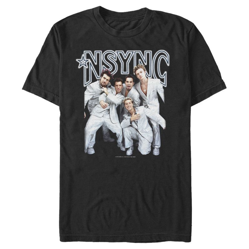 Men's NSYNC Matching Suits T-Shirt, 1 of 5