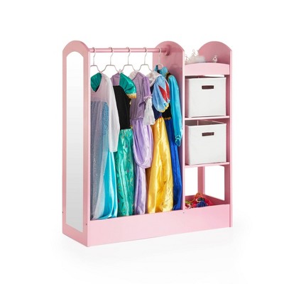 42" Kids' See and Store Dress Up Storage Center Pink - Guidecraft