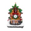 5.51"x6.1"x8.07" Animated with LED Lights and Music Polyresin AC Adapter 3 way Switch - 4 of 4