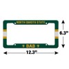 North Dakota State University Dad License Plate Clear Frame - 4 of 4