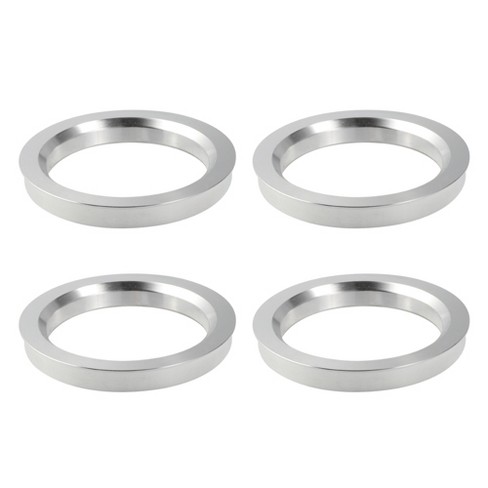 Unique Bargains Aluminum Alloy Car Hub Centric Rings Wheel Bore Spacer  Silver Tone 2.29 Id : Target