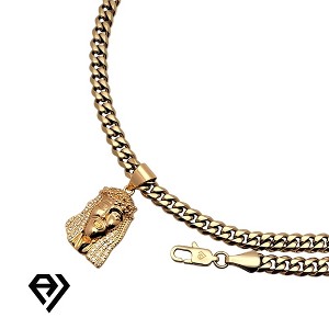 Aria Jeweler Cuban Chain Only -6mm - 1 of 4