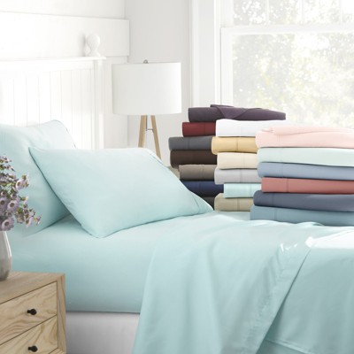 Solid 4 Piece Sheet Set - Ultra Soft, Easy Care - Becky Cameron