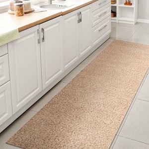 Clayton Coastal Solid Glam Shag Machine-Washable Rug - JONATHAN Y - 1 of 4
