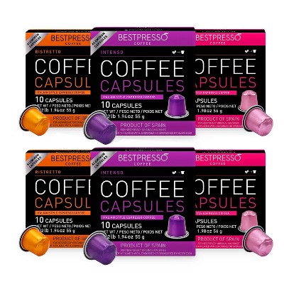 120 capsules compatibles Nespresso® - CAFES REGUS