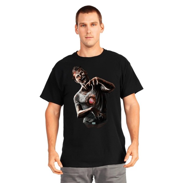 Camiseta de Adulto Digital Dudz Corazón Latiente Zombie