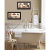 "Bath Collection" 2-Piece Vignette By Pam Britton, Black Frame - 2 of 4