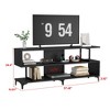 TV Stand for TVs up to 65 Inch, Entertainment Center with Power Outlet, TV and Media Consol - 2 of 4