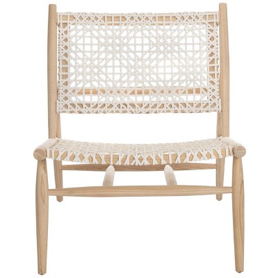 thumbnail interactive-video image 1 of EMMA + OLIVER Natural Wood X-Back Chair - Solid Elmwood Stackable Dining Chair 1 of 5