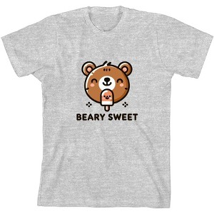 Beary Sweet Youth Crew Neck Short Sleeve Tee - 1 of 2
