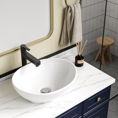 Bathroom Vessel on sale Sink, Ceramic Countertop Basin, Washing Bowl, Cabinet Vanity Countertop Sink, Washbasin, Bathroom Remodeling, Lavatory