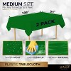 Plastic Tablecloth Disposable, Tablecloths for Rectangle Tables 54 inch. x 108 inch. Fits Tables Up to 8 Feet, Table Cloth for Party - SparkSettings - 3 of 4