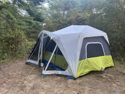 10 Person Instant Cabin Tent with Screen Room Rainfly – Core Equipment