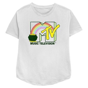 Women's MTV St. Patrick's Day Pot of Gold Logo T-Shirt - 1 of 3