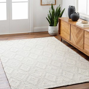 Hauteloom Kasib Beige Hand Woven Area Rug - 1 of 4