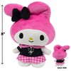 Hello Kitty and Friends Series 2, My Melody 8-inch Punks Bunny Plush - Officially Licensed Sanrio 2025 Jazwares- Gift for Kids, Girls, Boys & Fans 6+ - 2 of 4