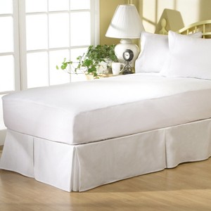 AllerEase Complete Allergy Protection Mattress Pad-White (King)