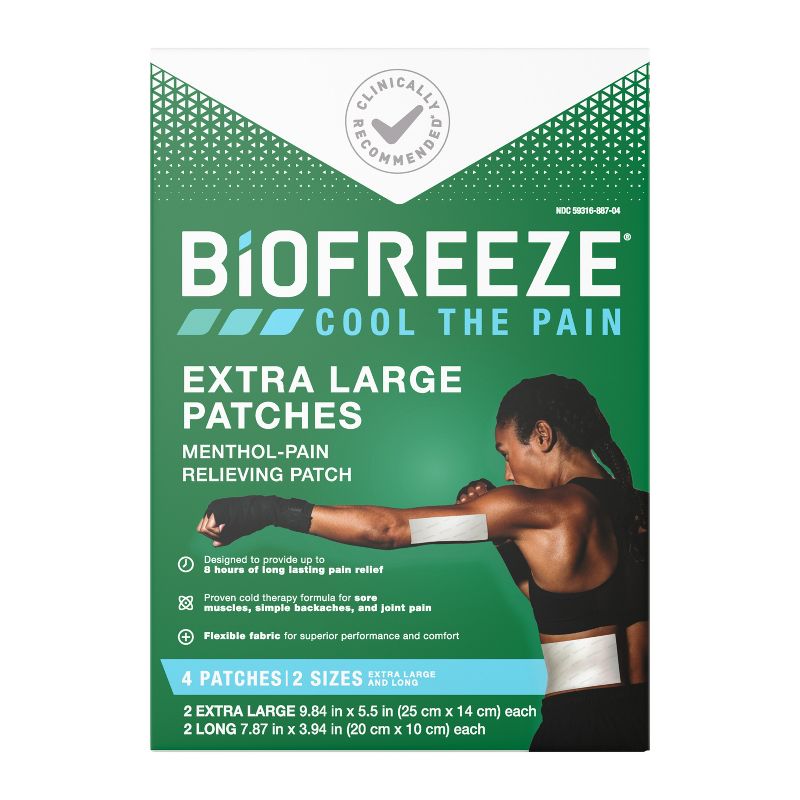 Biofreeze Extra Large Patch - 4ct, 1 of 9