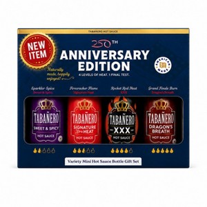 spicygem studs pot x2個set 250th Anniversary Mini Hot Sauce Challenge Gift Set : Target
