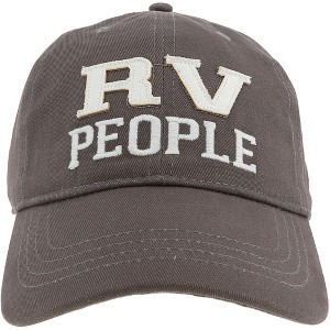 Pavilion Gift Company - RV People - Dark Gray Adjustable Hat - Hats - 1 of 4