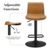 New Pacific Direct Jayden Low back Gaslift Bar Stool,Set of 2 - 2 of 4