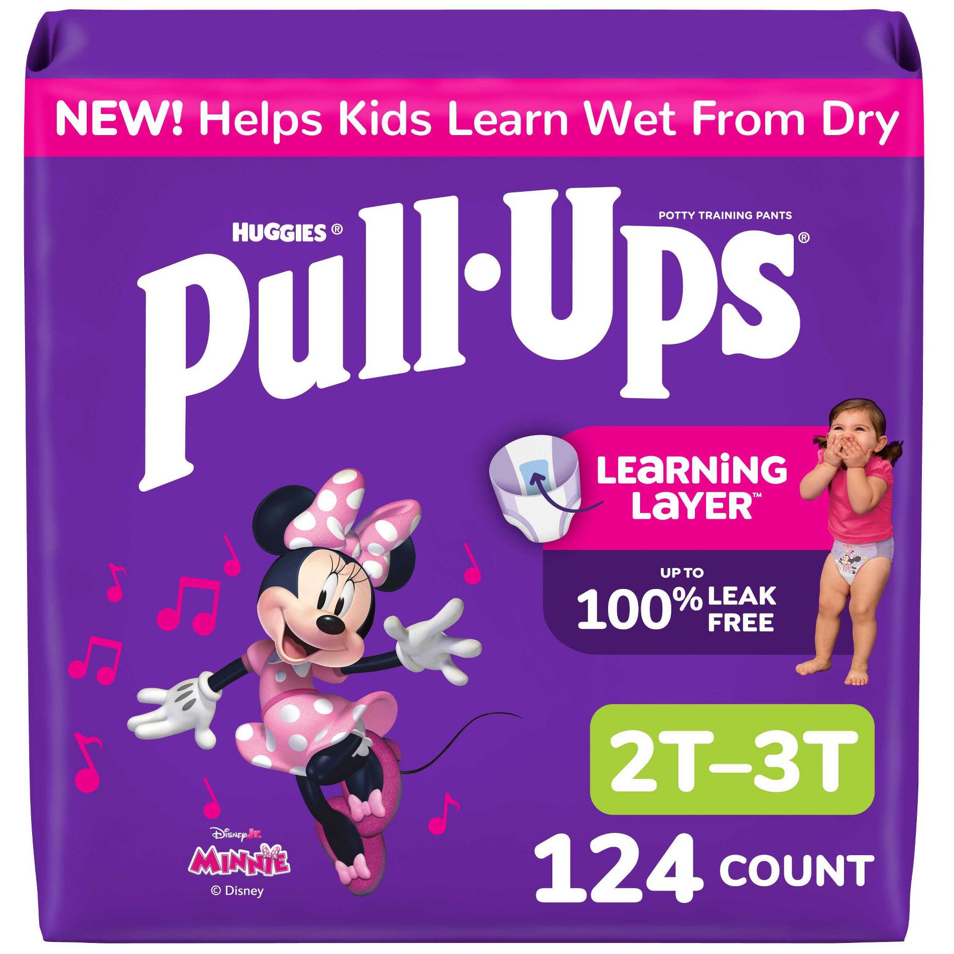 Pull-Ups Girls' Learning Designs Training Pants - (Select Size and Count)
