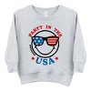The Juniper Shop SmileyWorld Party in the USA Smiley Face Toddler Sweatshirt - 2 of 4