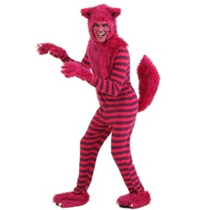 HalloweenCostumes.com Adult Deluxe Cheshire Cat Costume. - 1 of 4
